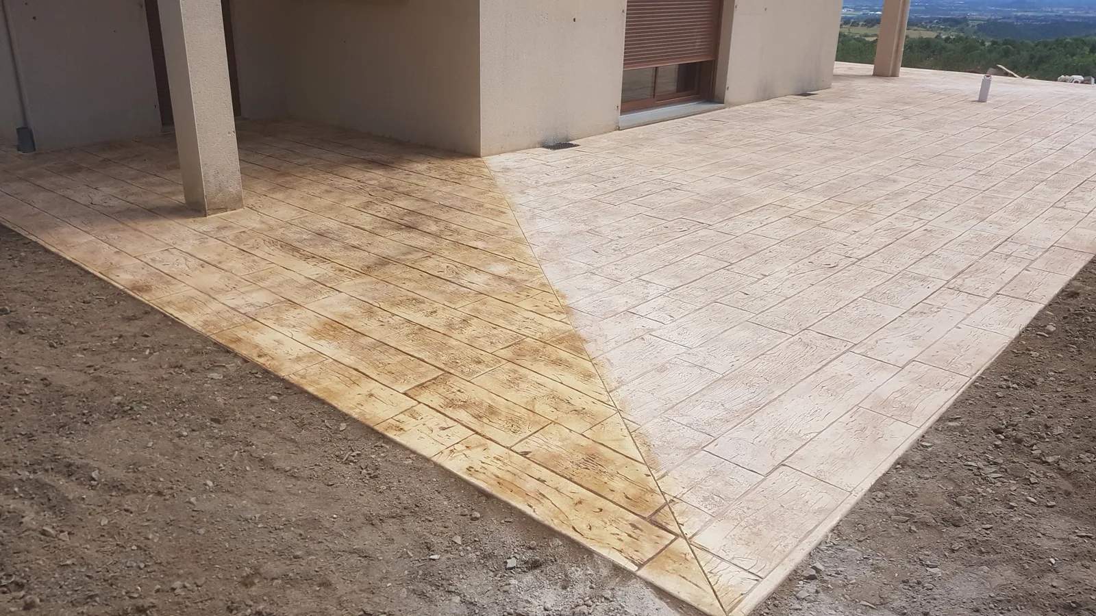 Chantier Terrassement réalisé par Lachand dans la Loire