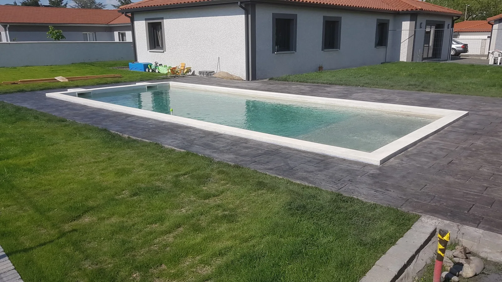 Chantier Génie civil réalisé par Lachand dans la Loire