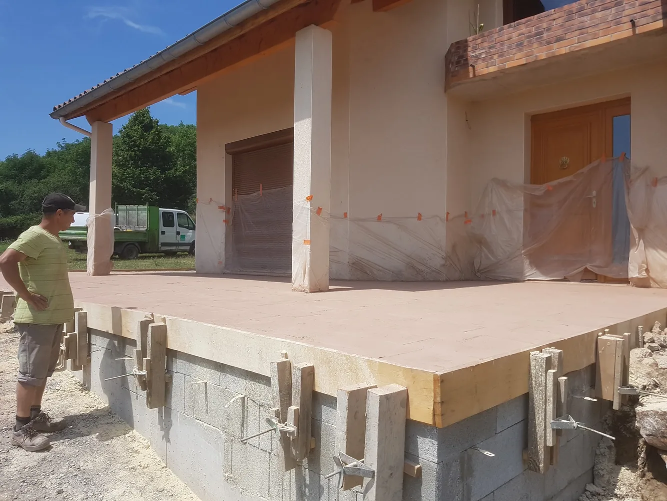 Chantier Réhabilitation réalisé par Lachand dans la Loire